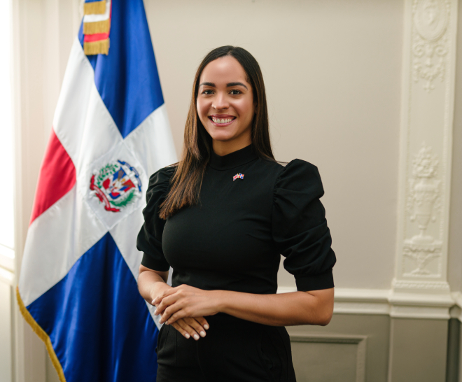 aura maria minaya febrillet tercera secretaria uk embassy
